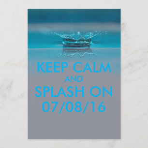 Summer Pool or Beach Party Invitation