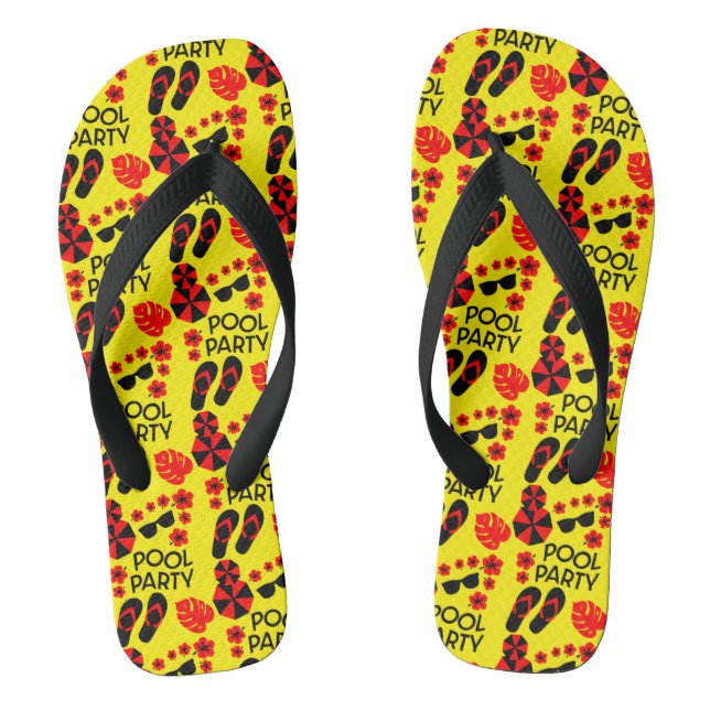 Summer Pool Parties   Thongs (Footbed)
