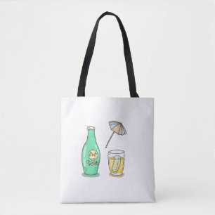 Summer Pop Soda Vibes - Cute Cartoon Drink Tote Bag