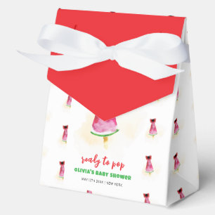 Summer Popcicle Ready To Pop Ice Cream Baby Shower Favour Box