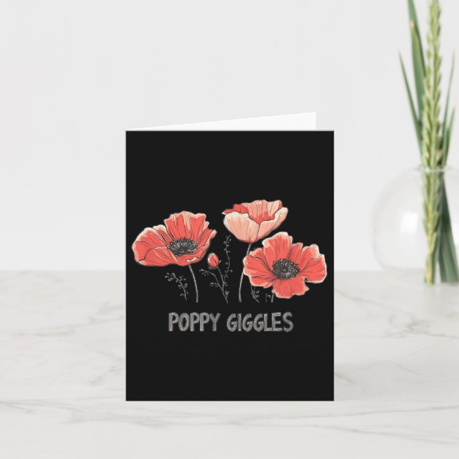 Summer Ppy Giggles Costume  Card (Front)