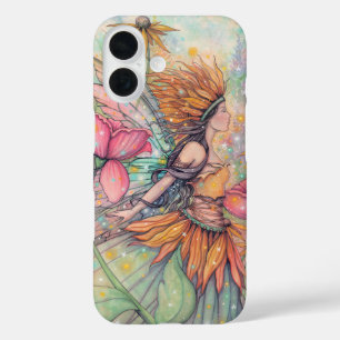 Summer Queen Fairy Fantasy Art iPhone 16 Case