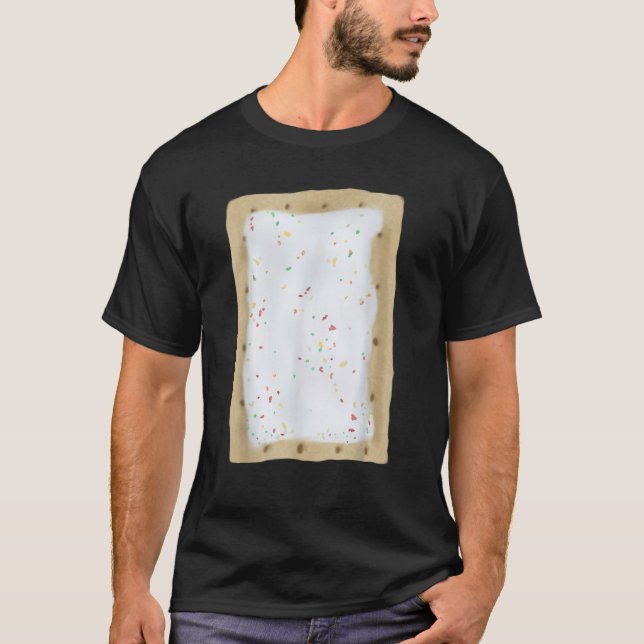 Summer Quirky Giant Tart Toaster Pop Gift Foodie T-Shirt (Front)