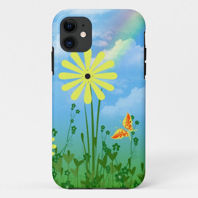 Summer Rainbow Case-Mate iPhone Case (Back)