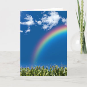 Summer Rainbow Greeting Card