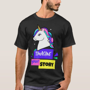 Summer Reading 2020 Imagine Your Story Librarian P T-Shirt