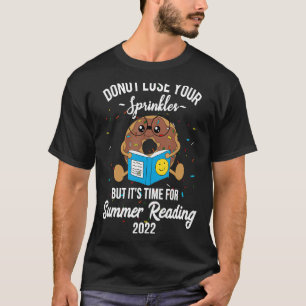 Summer Reading 2022 Doughnut Librarian Prize Book T-Shirt