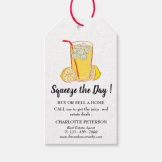 Summer Real Estate Pop By  Gift Tags