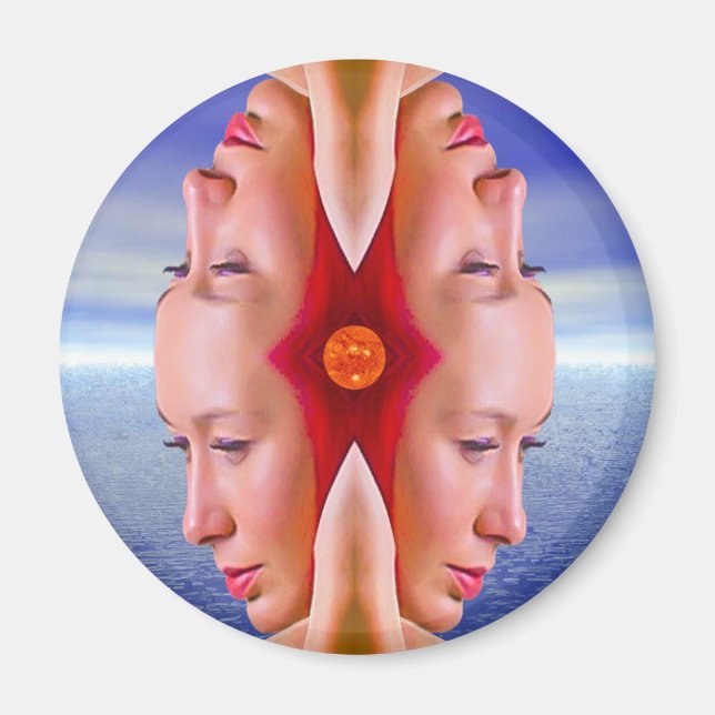 Summer Reflection Magnet (Front)