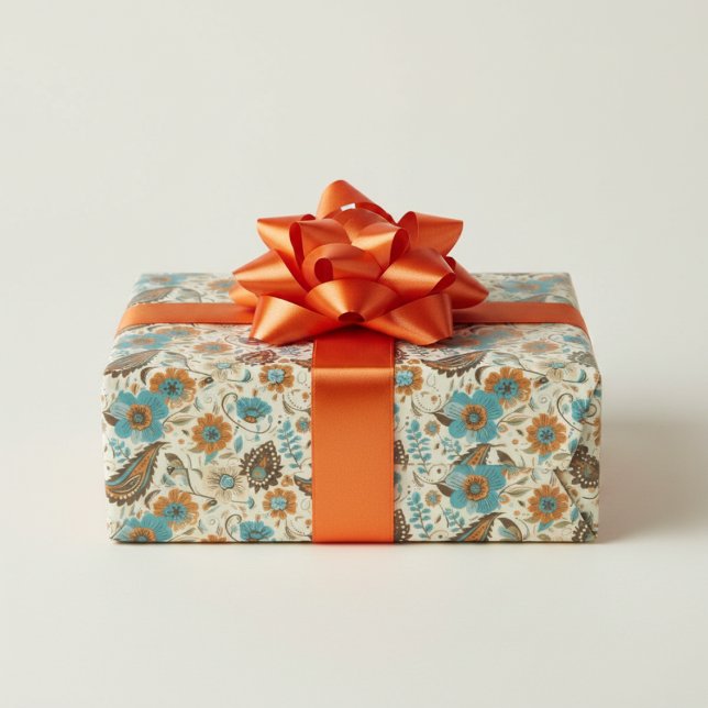 Summer Retro  Wrapping Paper (Creator Uploaded)