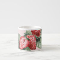 Summer Ripe Strawberries: Watercolor Pink