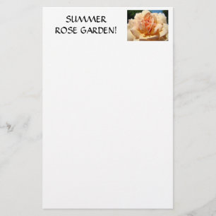 SUMMER ROSE GARDEN Stationery Master Gardener