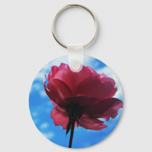 Summer Rose Key Ring
