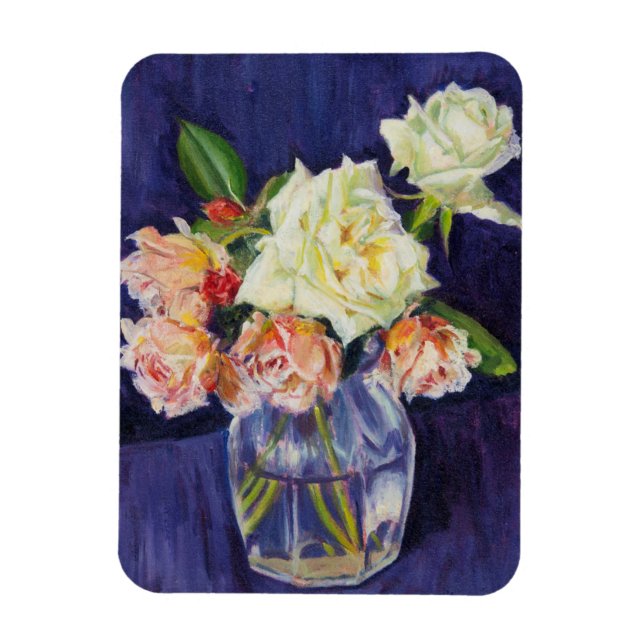 Summer Roses 2007 Magnet (Vertical)