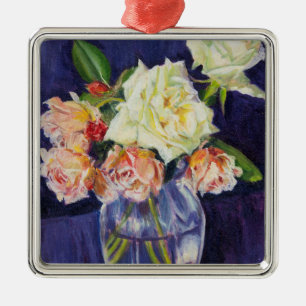 Summer Roses 2007 Metal Tree Decoration