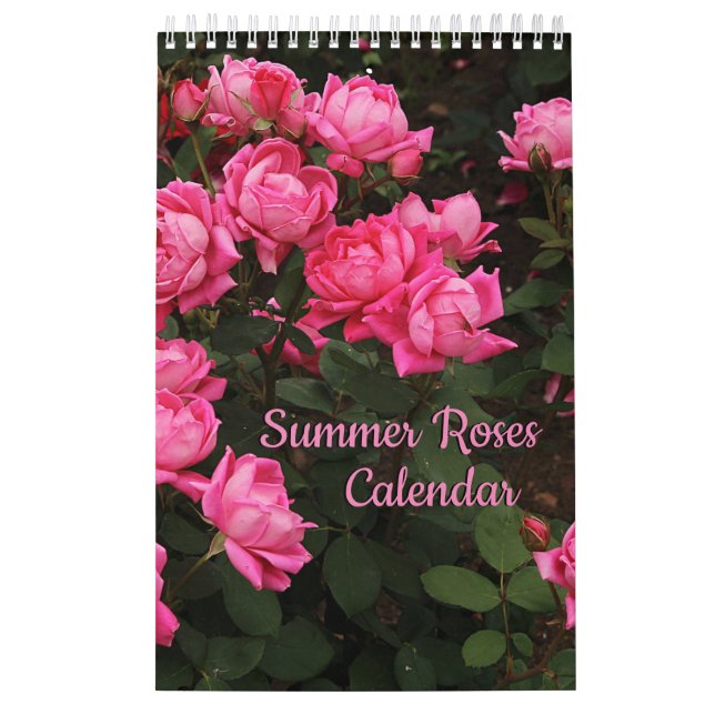 Summer Roses Calendar (Cover)