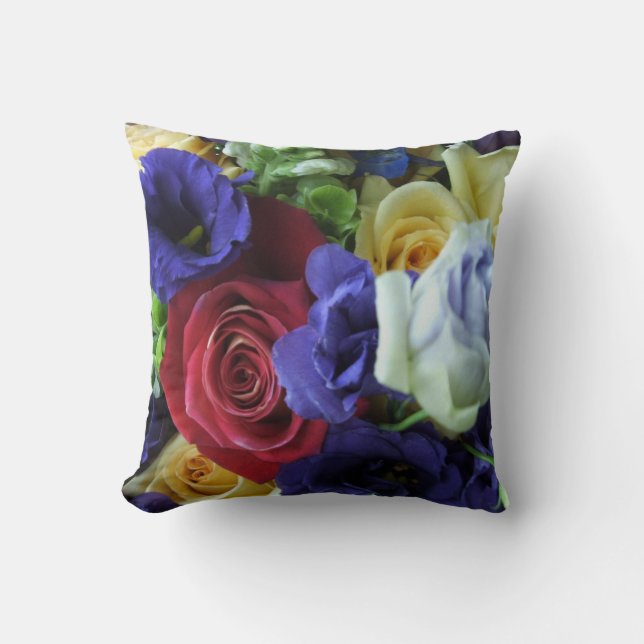Summer Roses Cushion (Front)
