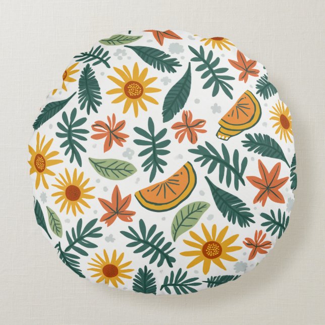 summer round cushion (Front)