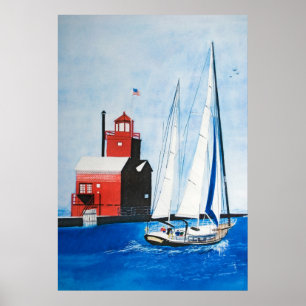 Summer Sail Poster