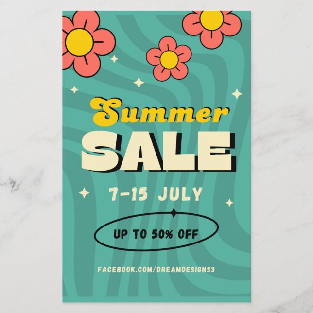 Summer Sale Flyer (Front)