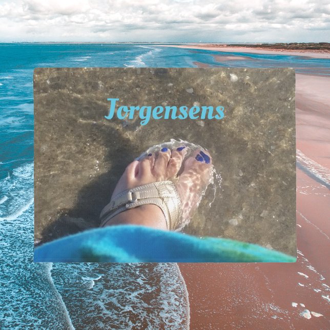 Summer Sandals Splashing and Wading at the Beach Doormat (Creator Uploaded)