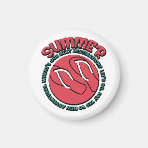 Summer Say Yes To New Adventure Magnet