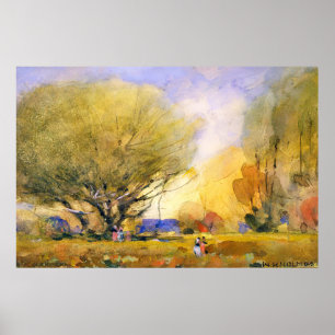 Summer Scene Poster