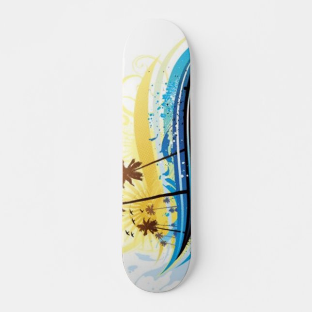 Summer Scene Skateboard (Front)