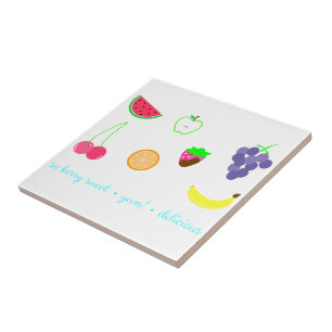 Summer Scents Ceramic Tile