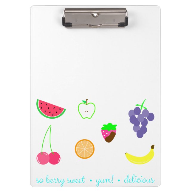Summer Scents Clipboard (Front)
