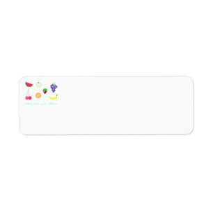 Summer Scents Return Address Label