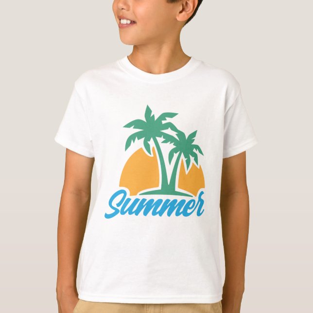 SUMMER SEA AIR SUN T-Shirt (Front)