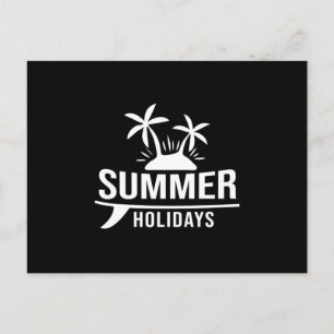 Summer Sea Vacation Surf Beach Sun Cool Funny Gift Postcard