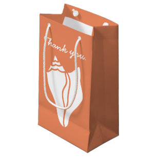 Summer Seashells in Coral Gift Bag