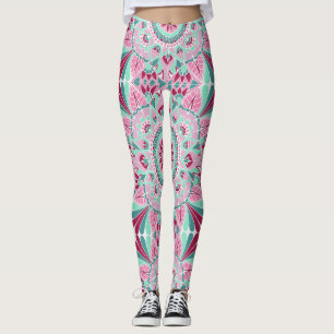 Summer Season Mandala Leggings