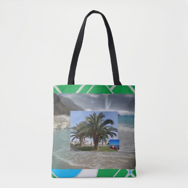 Summer Shapes Tote Bag (Front)