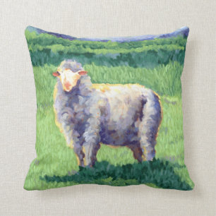 Summer Sheep Cushion