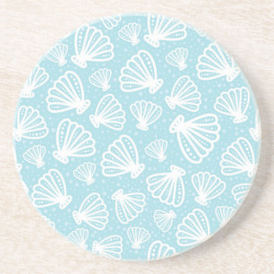 Summer Shell Pattern Coaster