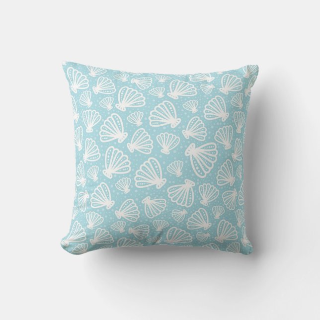 Summer Shell Pattern Cushion (Front)
