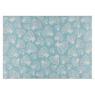 Summer Shell Pattern Cutting Board