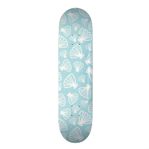 Summer Shell Pattern Skateboard