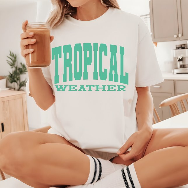 Summer Shirt, Tropical Weather Beachy Vibes Shirt (tropical weather shirt, summer vibes t-shirt, beachy vibes tee, vacation shirt, summer shirt, beach)
