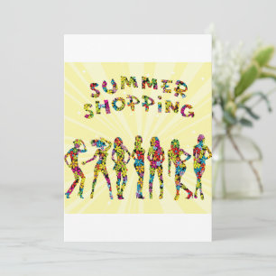 Summer Shopping Invitation