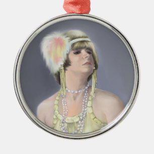 Summer Siren Premium Round Ornament