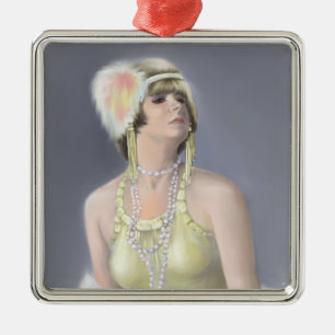 Summer Siren Premium Square Ornament