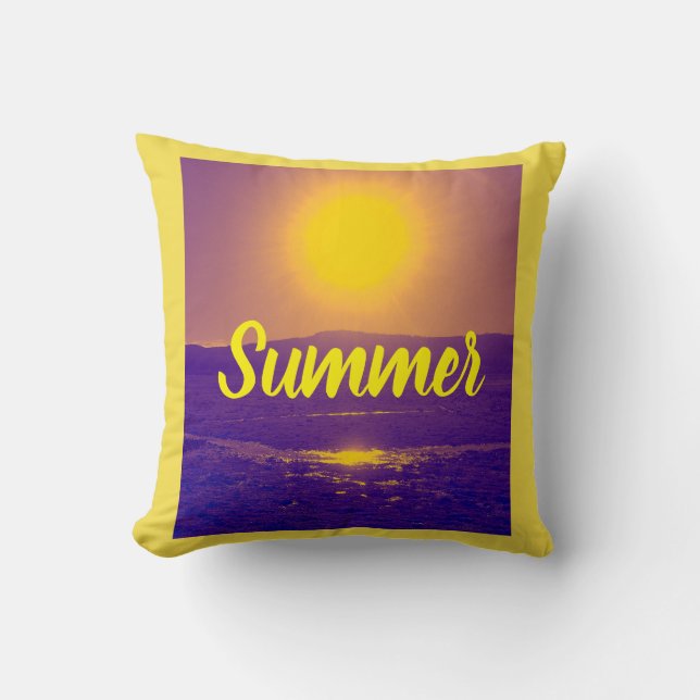 Summer Sizzles Pillow (Front)