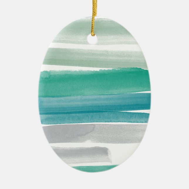 summer-sky ceramic ornament (Front)