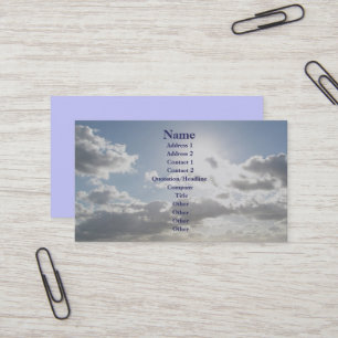 Summer Sky IBSP Business Cards