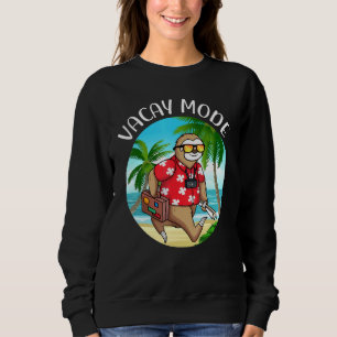 Summer Sloth Sunrise Sunburn Sunset Repeat Vacay M Sweatshirt