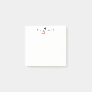 Summer Smooth Fox Terrier Post-it Notes